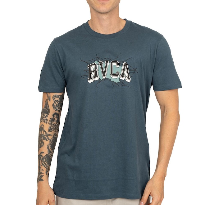 Camiseta RVCA Breaks Tank SM26 Masculina - Foto 1