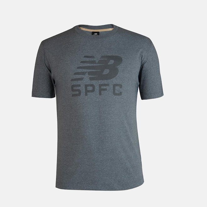 Camiseta New Balance Concentração Spfc 2025 Masculina - Foto 1