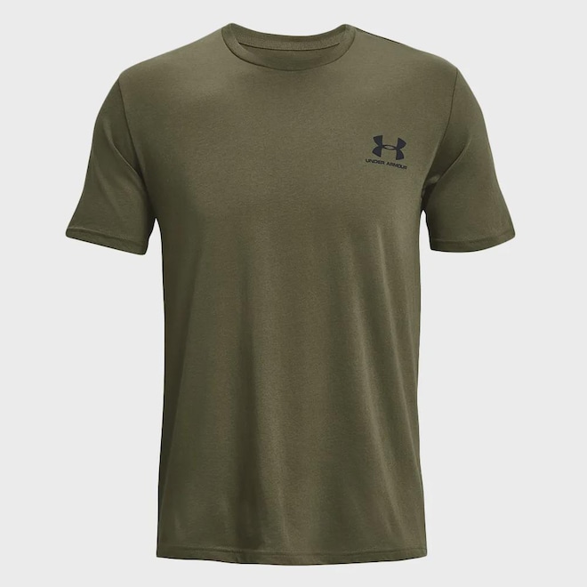 Camiseta Under Armour Sportstyle Left Chest Masculina - Foto 1