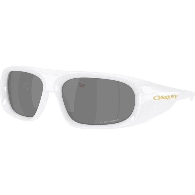 Óculos de Sol Oakley Belleville Pearl White Prizm Black - Foto 1