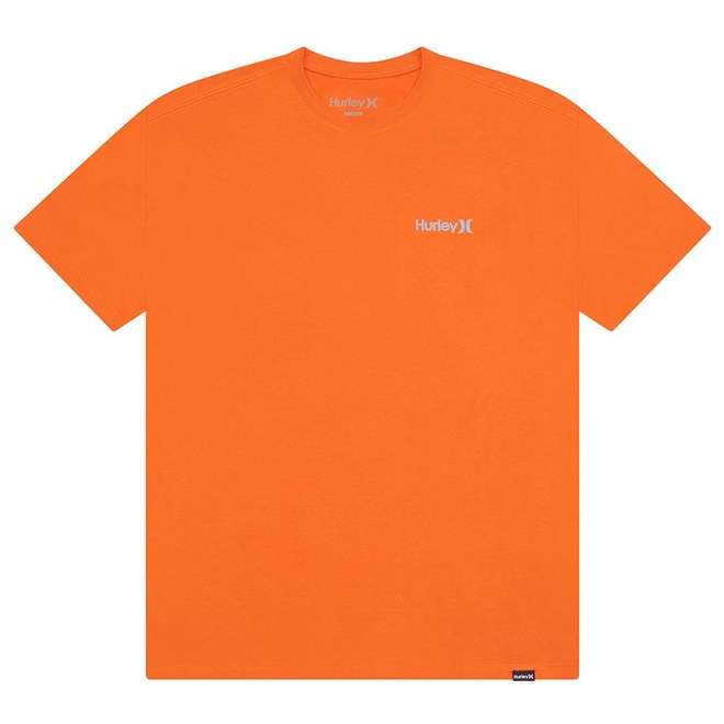 Camiseta Hurley Classic SM26 Masculina Ocre - Foto 1