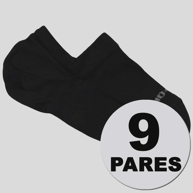 Kit Meia Lupo Sport Sapatilha 9 Pares Unissex - Foto 1