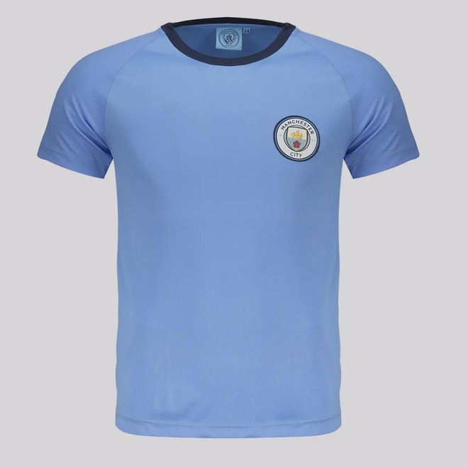 Camisa Manchester City Dash Infantil - Foto 1