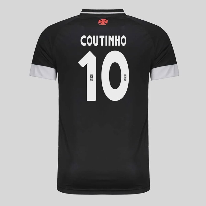Camisa do Vasco Supporter UP 10 Coutinho Kappa Masculina - Foto 1