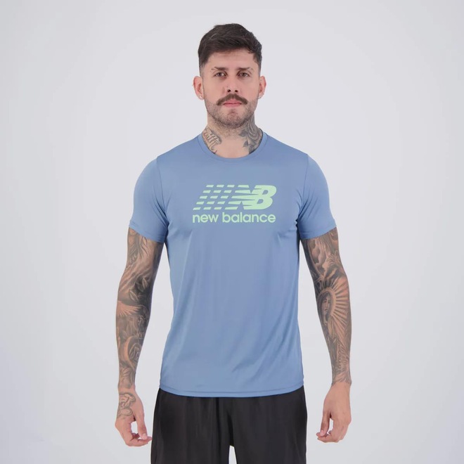 Camiseta New Balance Performance Masculina - Foto 1