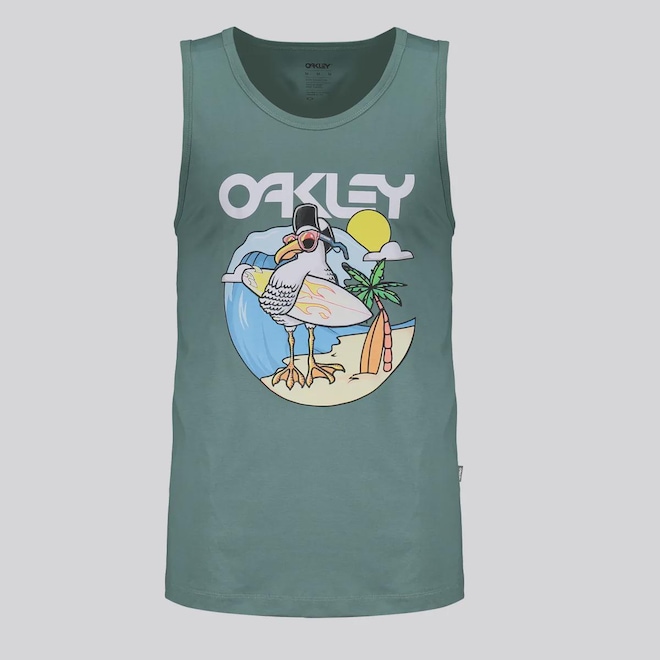 Regata Oakley Mad Seagull Tank Masculina - Foto 1