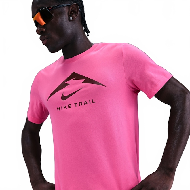 Camiseta Nike Dri-FIT Trail Masculina - Foto 1