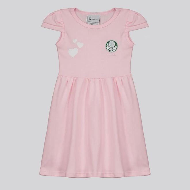 Vestido Palmeiras Infantil - Foto 1