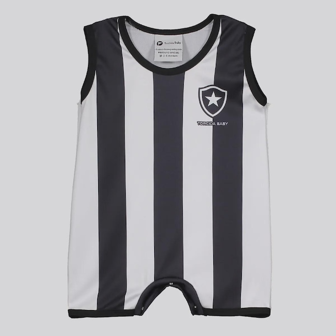 Macacão Regata Botafogo Infantil - Foto 1