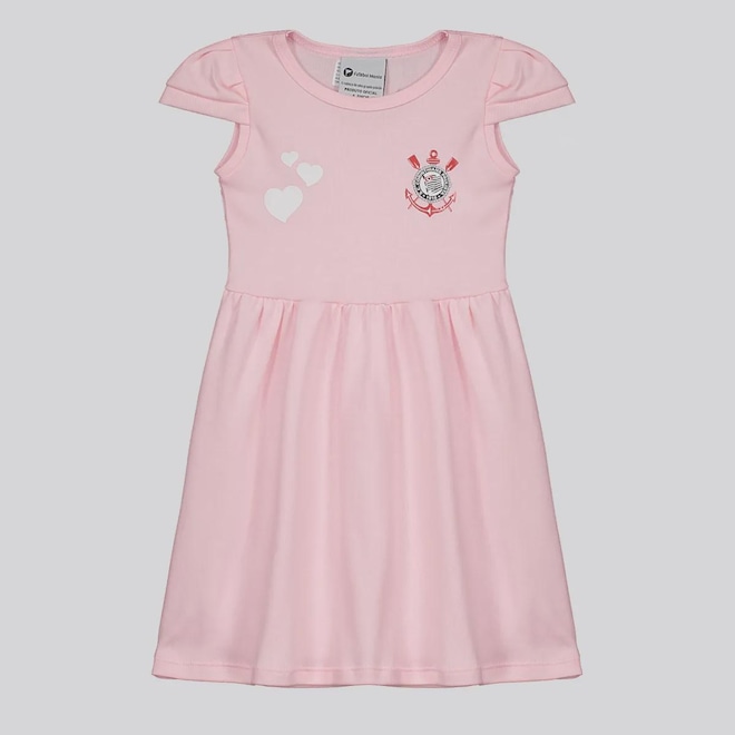 Vestido Corinthians Infantil - Foto 1