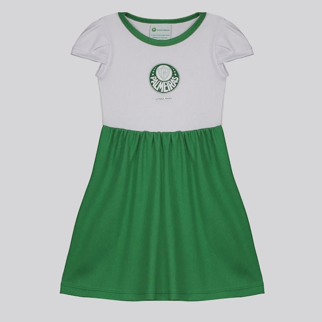 Vestido Palmeiras Infantil - Foto 1