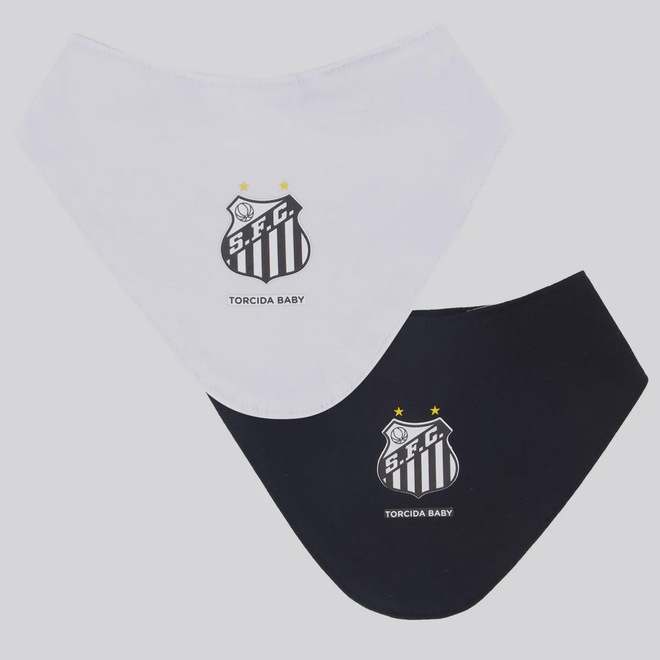 Kit 2 Babadores Santos - Foto 1