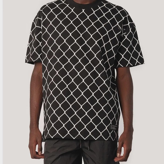 Camiseta Box Fit MCD Alambrado Masculina - Foto 1