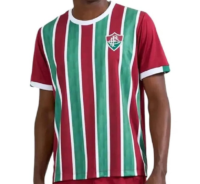 Camiseta Braziline Fluminense Tratado Masculina - Foto 1
