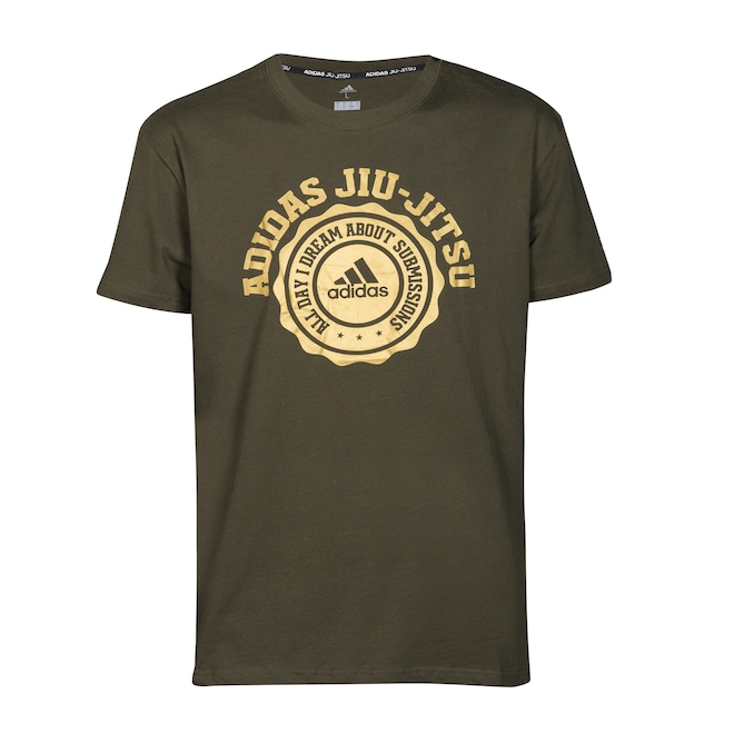 Camiseta adidas Generic Combat Sports BJJ - Masculina - Foto 1