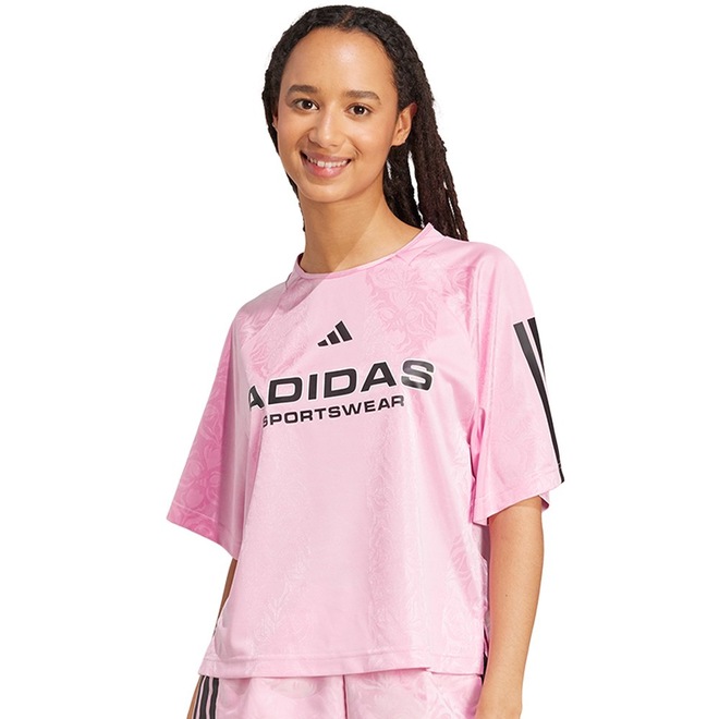Camiseta adidas Tiro X Common Goal Feminina - Foto 1