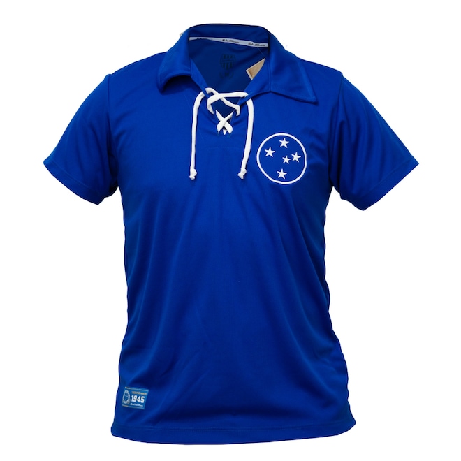 Camisa Cruzeiro Polo Retrô 1945 Símbolo Bordado RetrôMania Masculino - Foto 1