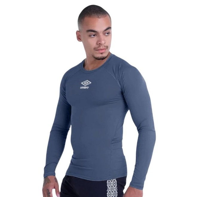 Camisa Térmica Umbro Clubes 2024 Profissional Masculina - Foto 1