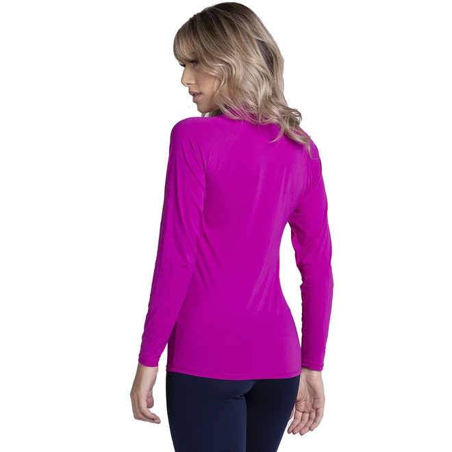 Camiseta Térmica Proteção UV Vekyo ML Musculação - Foto 1