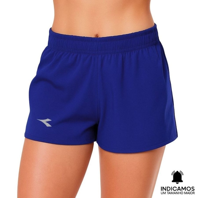 Short Diadora Small Logo Teamwear Feminino - Foto 1