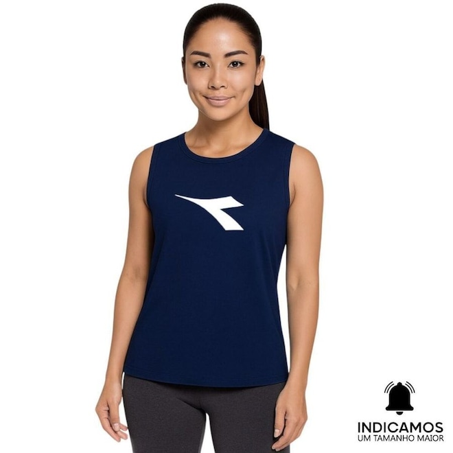 Regata Diadora Big Logo Feminina - Foto 1
