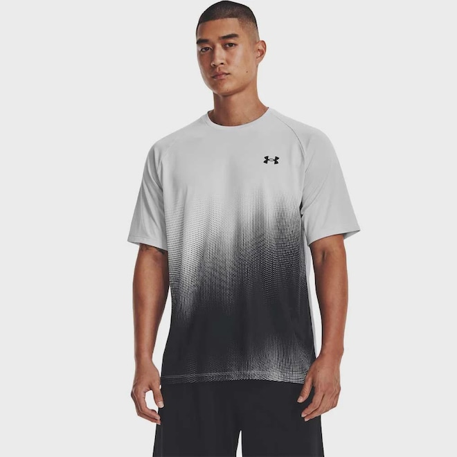 Camiseta Under Armour Tech Fade Masculina - Foto 1