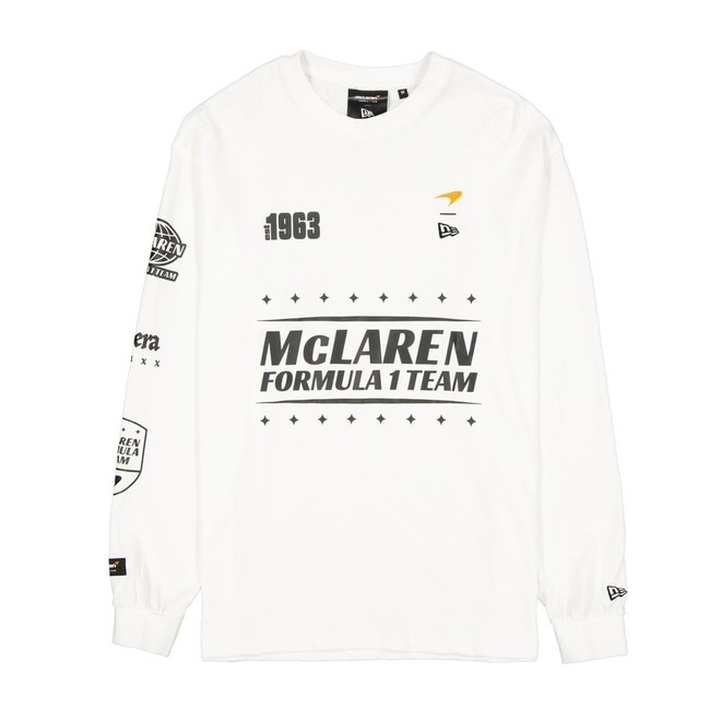 Camiseta New Era McLaren ls Racing New Era Masculina - Foto 1