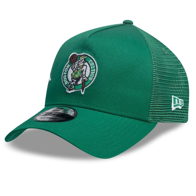 Boné New Era 9Forty A-Frame Trucker Boston Celtics NBA Masculino - Foto 1