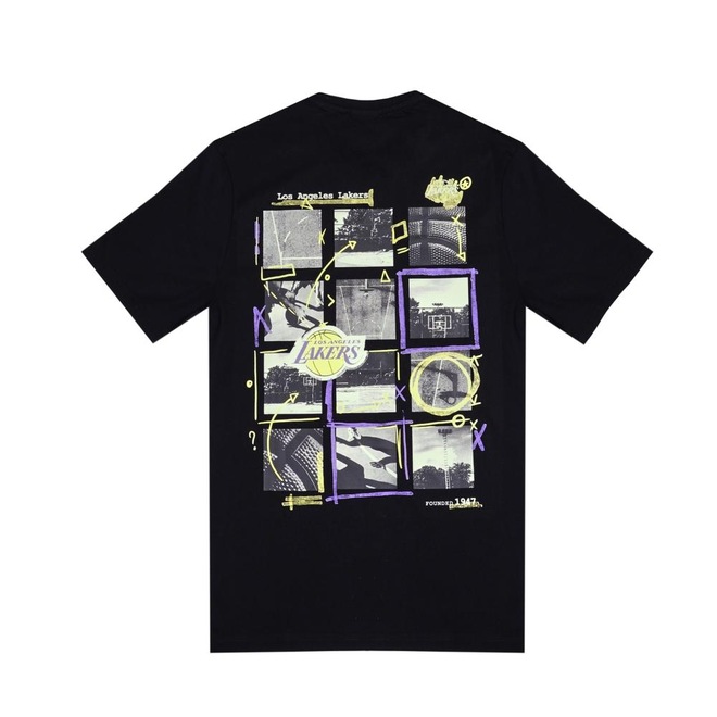Camiseta New Era Regular Los Angeles Lakers NBA Unissex - Foto 1