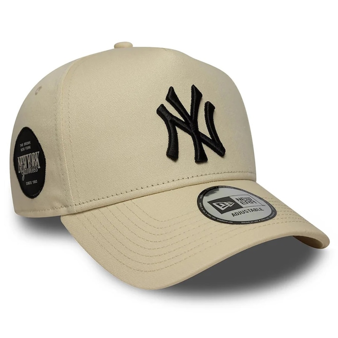 Boné Adulto New Era 9FORTY A-Frame New York Yankees MLB Patch - Foto 1