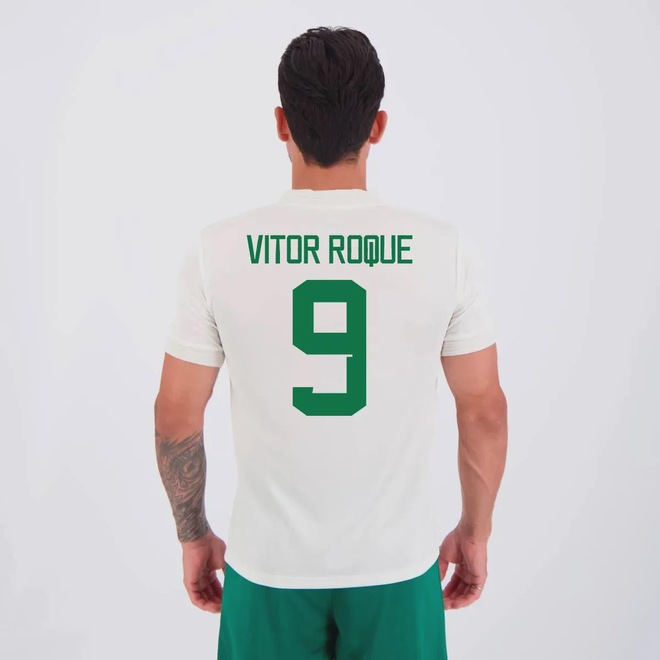 Camisa Palmeiras Home II 9 Vitor Roque Masculina - Foto 1