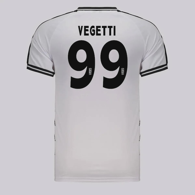 Camisa do Vasco Supporter Block e Preta 99 Vegetti Kappa Masculina - Foto 1