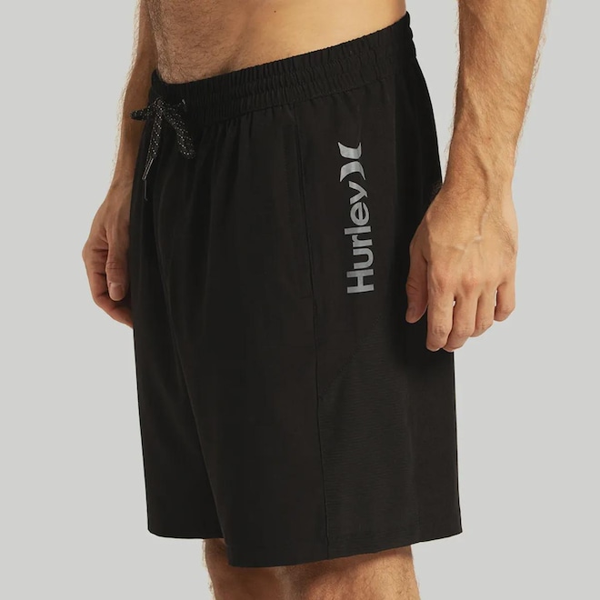 Shorts Hurley Volley Airflex Imp Masculino - Foto 1