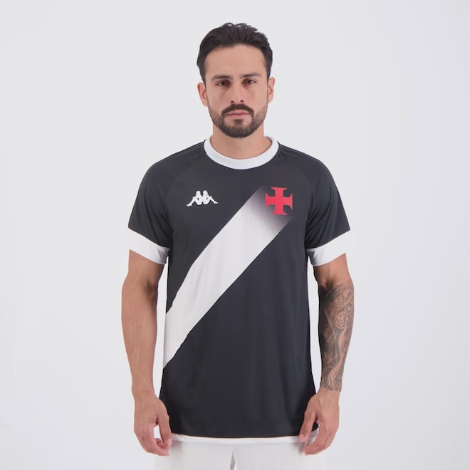 Camisa do Vasco Supporter Graphik Kappa Masculina - Foto 1