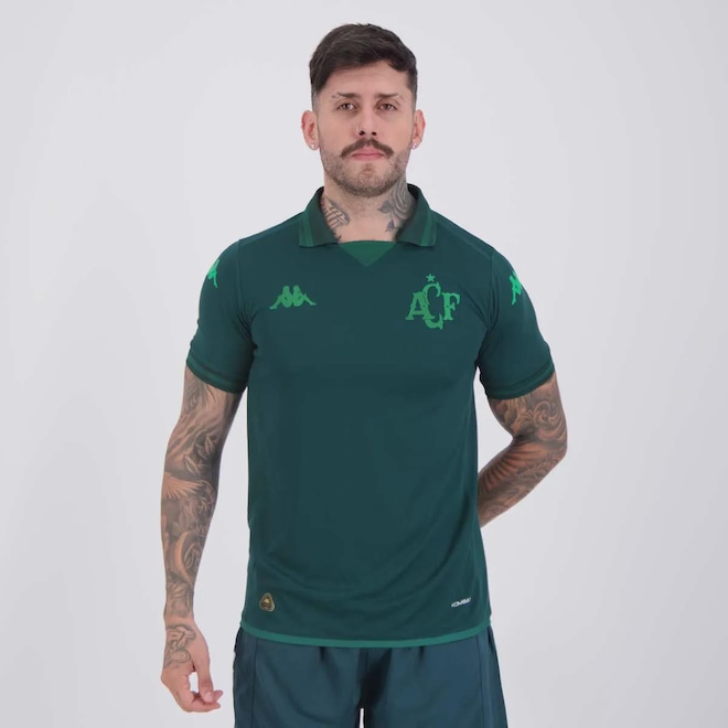 Camisa do Chapecoense III 2025 Kappa Masculina - Foto 1