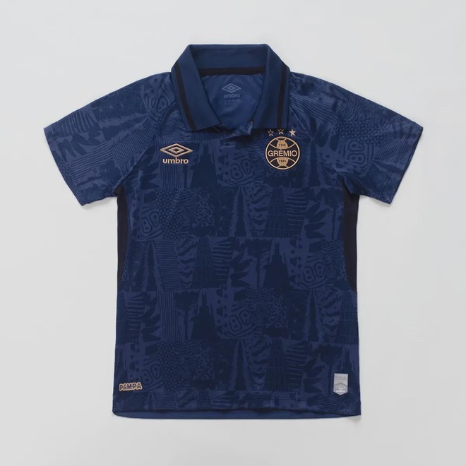 Camisa do Grêmio III 2025 Umbro Infantil - Foto 1