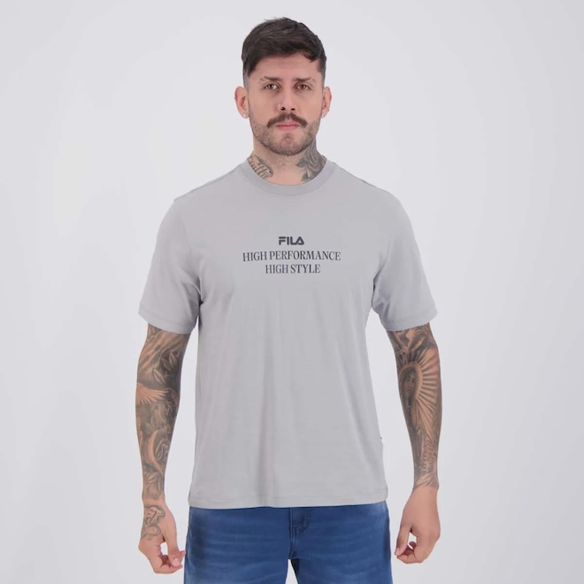 Camiseta Fila Comfort High Style Letter Masculina - Foto 1