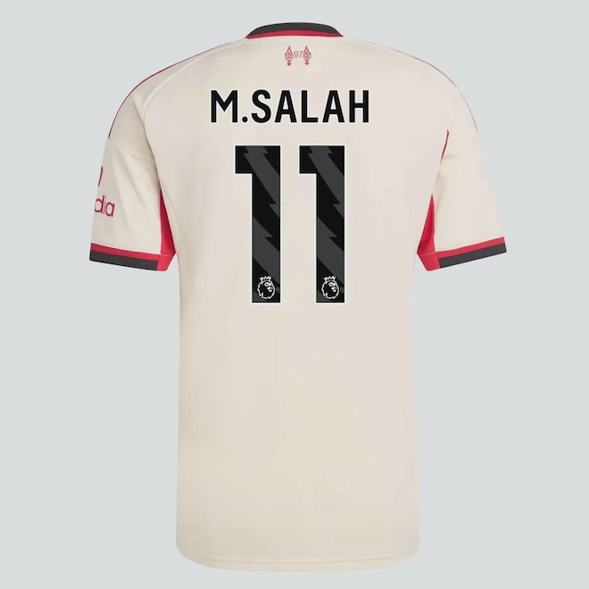 Camisa Liverpool Away 2026 adidas 11 M.Salah Masculina - Foto 1
