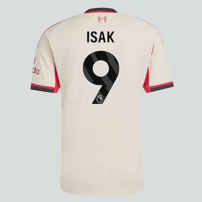 Camisa adidas Liverpool Away 2026 9 Isak Masculino - Foto 1