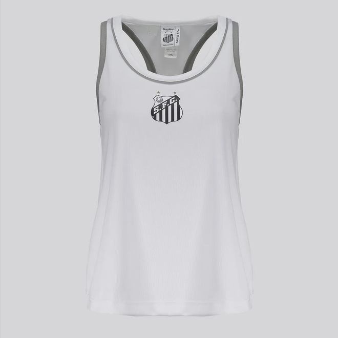 Regata Santos Batimento Feminina - Foto 1