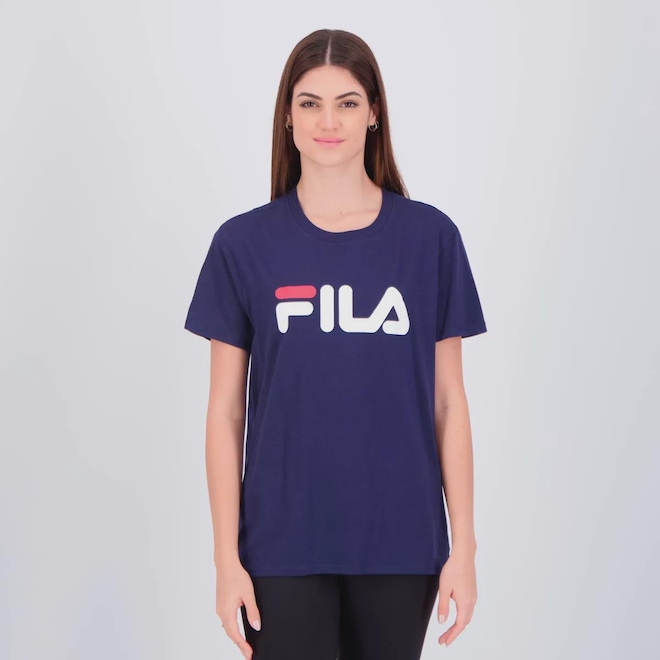 Camiseta Fila Letter Premium II Feminina - Foto 1