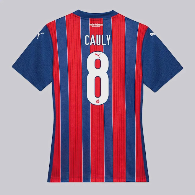 Camisa do Bahia II 2025 Puma 8 Cauly Feminina - Foto 1