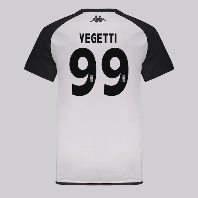 Camisa do Vasco Supporter Graphik Duo Kappa 99 Vegetti Masculina - Foto 1