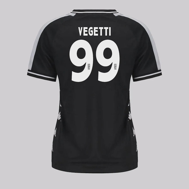 Camisa do Vasco Supporter Block Kappa 99 Vegetti Feminina - Foto 1