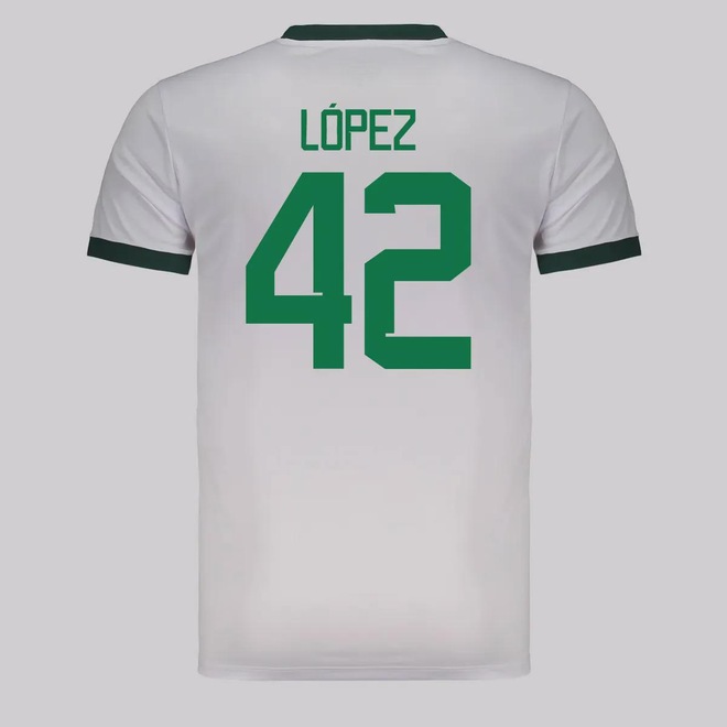 Camisa Palmeiras 1914 III 42 Flaco López Masculina - Foto 1