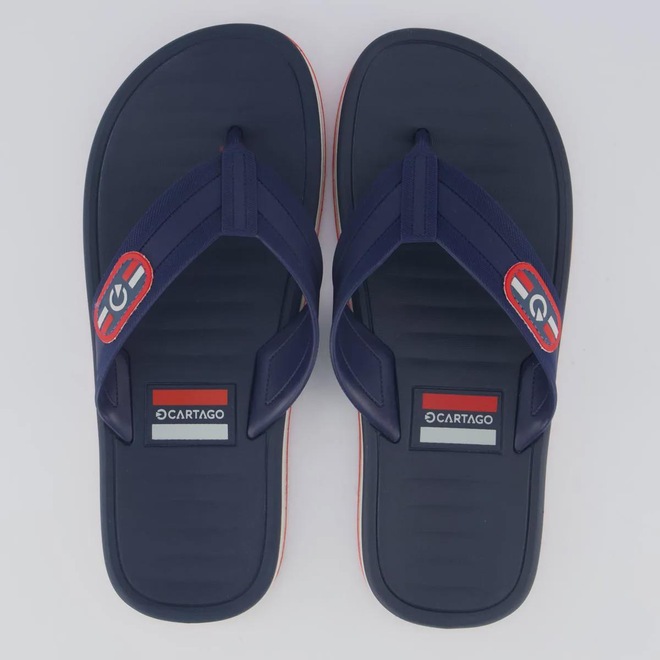 Chinelo Cartago Paris II Masculino - Foto 1