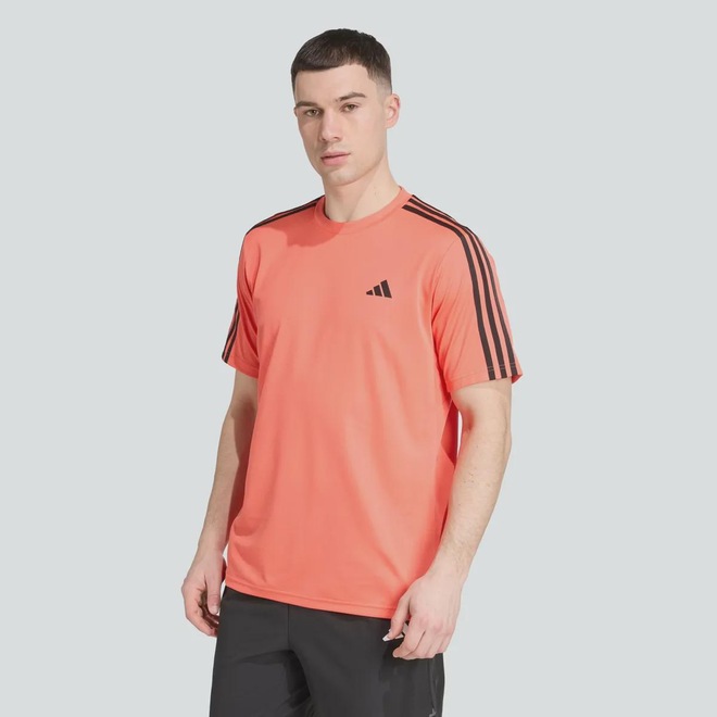 Camiseta adidas TR-ES Base 3S Masculina - Foto 1