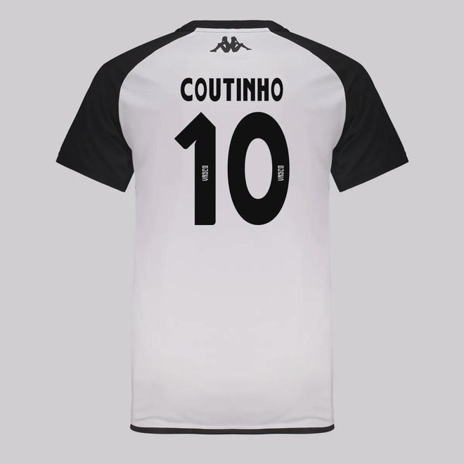 Camisa do Vasco Supporter Graphik Duo Kappa 10 Coutinho Masculina - Foto 1