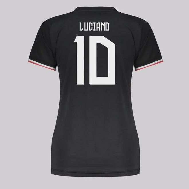 Camisa São Paulo Florian 10 Luciano Feminina - Foto 1