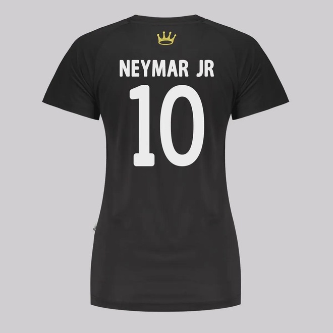Camisa Santos Logo 10 Neymar Jr Feminina - Foto 1